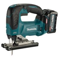 Makita JV002GD201 40 V Max Accu Decoupeerzaag D-greep | 2,5 Ah accu (2 st), snellader, in Mbox