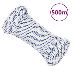 Boot touw 5 mm 500 m polypropyleen wit