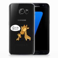 Samsung Galaxy S7 Edge Telefoonhoesje met Naam Giraffe