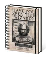 Harry Potter: Wanted Sirius Black A5 Notebook - thumbnail