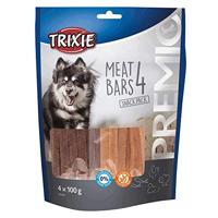 Trixie 31853 PREMIO 4 Meat Bars, Huhn/Ente/Lamm/Lachs, 436.5 g