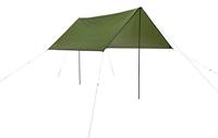 Grand Canyon Shelter Zuni 3 - Tarp/zonnezeil 300 x 300 cm - vierkante vorm, UV50+, waterdicht - Capulet Olive (groen)