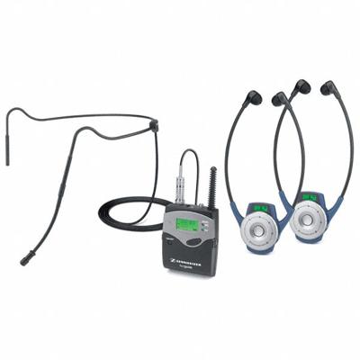 Sennheiser SK 2020-D bodypack zender voor Tourguide systeem Sennheiser SK 2020-D bodypack zender voor Tourguide systeem