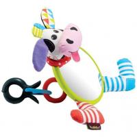 Yookidoo kinderwagenhanger koe met spiegel 12 cm