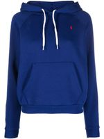 Polo Ralph Lauren hoodie en coton mélangé à logo - Bleu