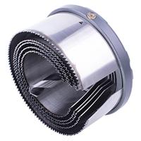 wolfcraft super-gatenzaagset 5-dlg. I 2155000 I Zaag met 5 snelwisselinzetstukken, Ø 60-95 mm, snijdiepte 40 mm