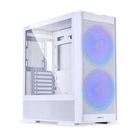 Lian Li LANCOOL 206 Mid-Tower PC-behuizing - wit met dubbele 160 mm ARGB-ventilatoren en ontwerp met hoge luchtstroom