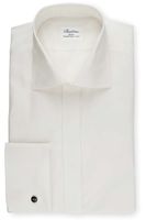 Stenströms Slimline Gala shirt beige, Effen - thumbnail