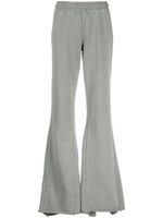 ENTIRE STUDIOS washed flared track pants - Gris - thumbnail