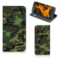 Samsung Galaxy Xcover 4s Hoesje met Magneet Army Dark - thumbnail