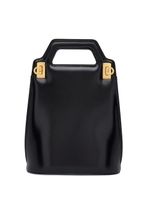 Ferragamo mini sac Wanda en cuir - Noir - thumbnail