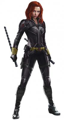 RoomMates muursticker Black Widow 72 x 106 cm vinyl 22 delig RoomMates muursticker Black Widow 72 x 106 cm vinyl 22 delig