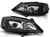 Tuning-Tec Koplampen OPEL ASTRA G 09 97-02 04 ZWART H7