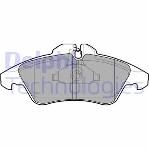 Remblokkenset, schijfrem DELPHI, u.a. fÃ¼r Mercedes-Benz, VW