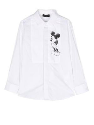 Monnalisa Shirt met print - Wit