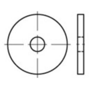 TOOLCRAFT 1066651 Houten verbindingsschijven 68 mm Roestvrij staal A2 25 stuk(s)