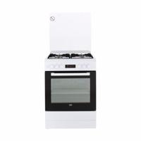 Beko FSM62320DWS fornuis Vrijstaand fornuis Gaskookplaat Wit