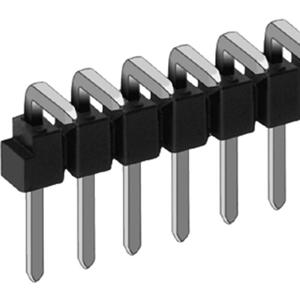 Fischer Elektronik Male header (standaard) Aantal rijen: 1 Aantal polen per rij: 36 SL 18/082/ 36/Z 1 stuk(s)