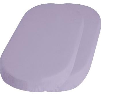 Playshoes hoeslaken junior 70 x 40 cm katoen lila 2 stuks