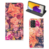 Samsung Galaxy A72 (5G/4G) Smart Cover Bosje Bloemen - thumbnail