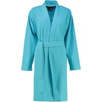 Cawö Cawö 815 Dames Korte Kimono badjas - türkis-44
