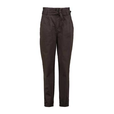 Claudia Sträter high waist tapered fit broek bruin Claudia Sträter high waist tapered fit broek bruin