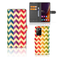 Samsung Galaxy Note20 Ultra Telefoon Hoesje Zigzag Multi Color