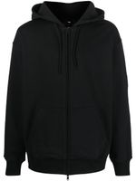 Y-3 hoodie à fermeture zippée - Noir