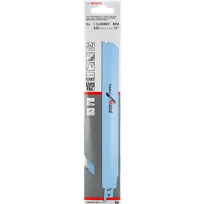 Bosch 2 608 657 395 decoupeerzaag-, figuurzaag- & reciprozaagblad Bimetaal 5 stuk(s)