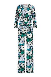 Studio Anneloes - Emerald groen Jumpsuit flower - Maat M