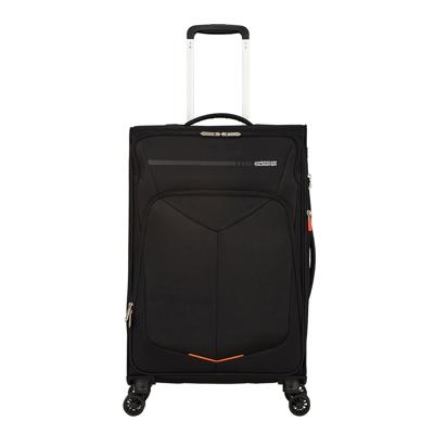 American Tourister Summerfunk Spinner 67 Expandable black Zachte koffer American Tourister Summerfunk Spinner 67 Expandable black Zachte koffer
