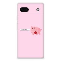 Google Pixel 6A Telefoonhoesje met Naam Pig Mud