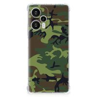 Xiaomi Poco F5 Doorzichtige Silicone Hoesje Army Dark