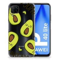 Huawei P40 Lite Telefoonhoesje met Naam Avocado Singing - thumbnail