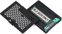 EZConvert MB703M2P-B M.2 SATA SSD op 2.5 inch SATA 6 Gbps converter adapter, zwart