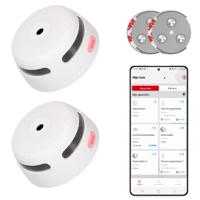 X-Sense XS01-WX Rookmelder met RMAX-45 montageset - Slimme melder WiFi - 2-pack