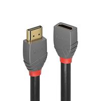 Anthra Line High Speed HDMI-verlengkabel, 1 m