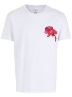 Amir Slama t-shirt à fleurs - Blanc - thumbnail