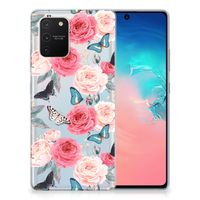 Samsung Galaxy S10 Lite TPU Case Butterfly Roses - thumbnail