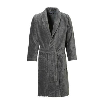 Union River velours badjas grijs