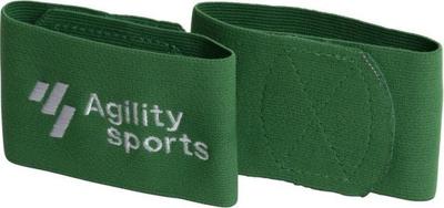 Agility Sports sokophouders rubber/spandex groen/wit one-size Agility Sports sokophouders rubber/spandex groen/wit one-size
