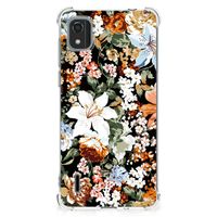 Case voor Nokia C2 2nd Edition Dark Flowers