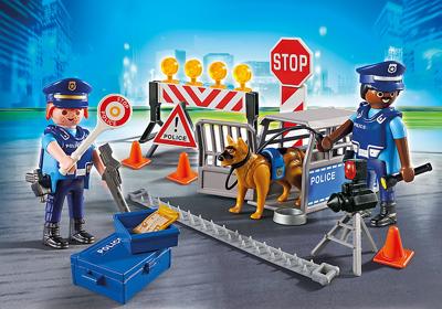 Playmobil City Action Politie wegversperring