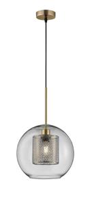 Fischer & Honsel Glazen hanglamp Jura Ø 25cm 60784