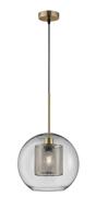 Fischer & Honsel Glazen hanglamp Jura Ø 25cm 60784 - thumbnail