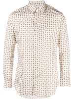 ETRO chemise à imprimé cachemire - Blanc