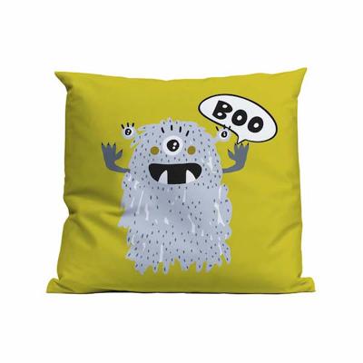 Kussen Cute Monster BOO 50x50cm. Outdoor Complete set