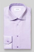 ETON Slim Fit Overhemd paars, Effen