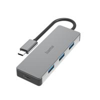 Hama USB-C-hub 4-poorts USB 3.2 Gen2 10 Gbit/s Alu - thumbnail