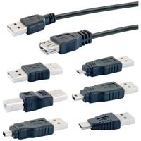 Schwaiger USB 2.0 Verlengkabel [1x USB-A 2.0 stekker - 1x USB 2.0 bus A] CAUSET 531 1.5 m